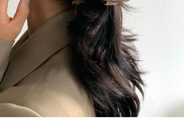 Hair Scrunchie Print Leopard FashionChic