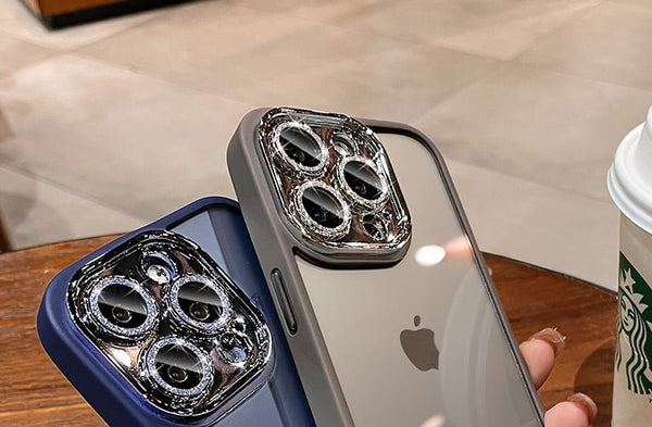 Case Phone Protection Lens Glitter FashionChic