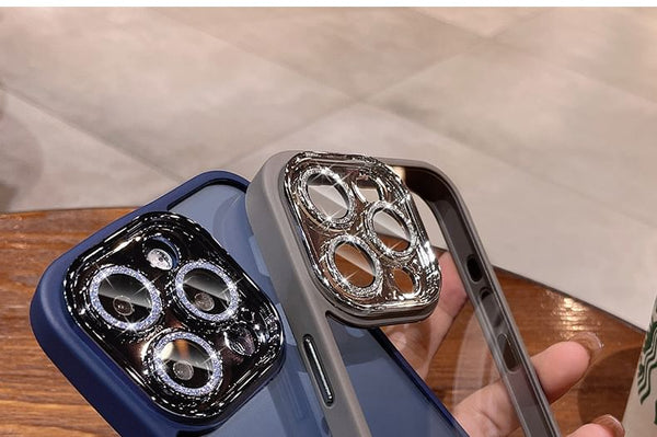 Case Phone Protection Lens Glitter FashionChic