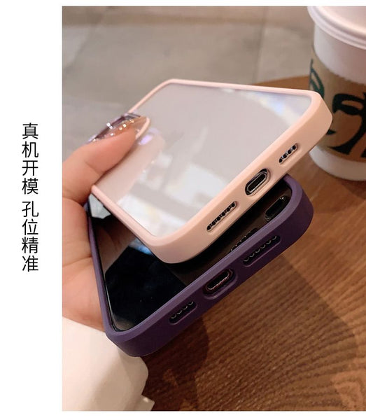Phone Case Glitter Protection Lens FashionChic