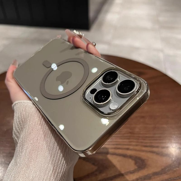 (Compatible with MagSafe) Transparent Phone Magnetic Case FashionChic