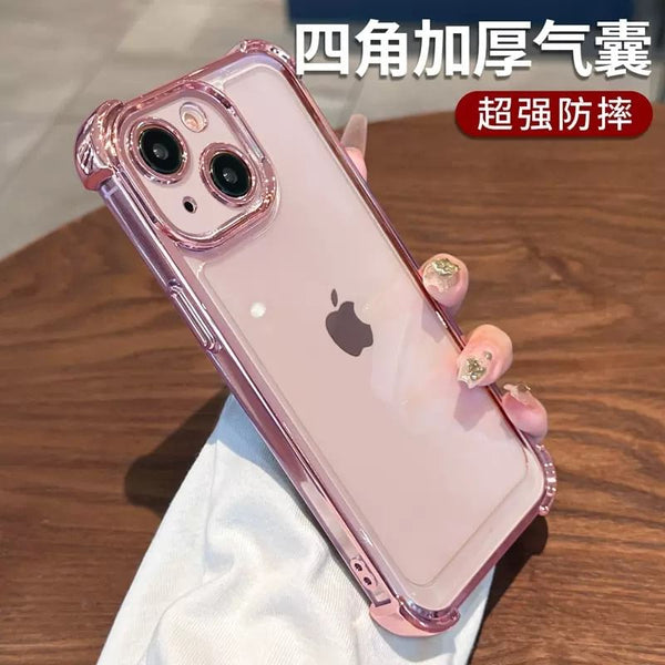 Case Metallic Phone Padded FashionChic