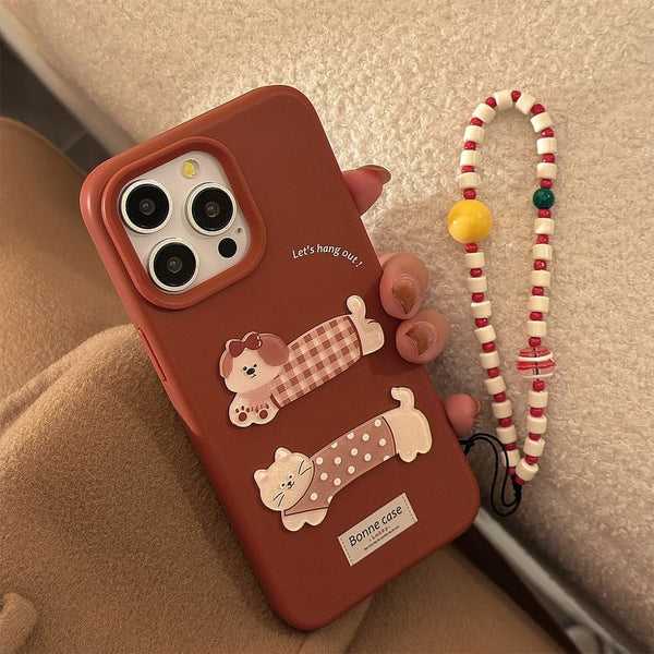 / Phone Set Animal Case Strap FashionChic