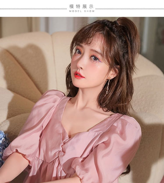 Threader Star Drop / Earring Bow FashionChic