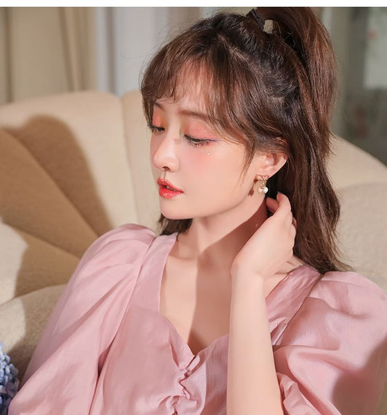 Threader Star Drop / Earring Bow FashionChic