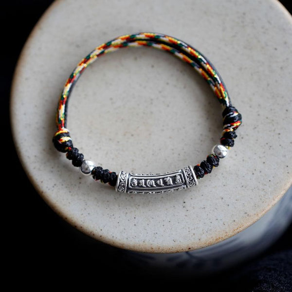 Bracelet (Various Silver Knot Designs) Embossed S999 FashionChic