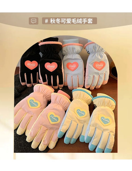 Gloves Tone Two Heart FashionChic