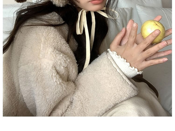 Dog Faux Trapper Hat Shearling Ear FashionChic