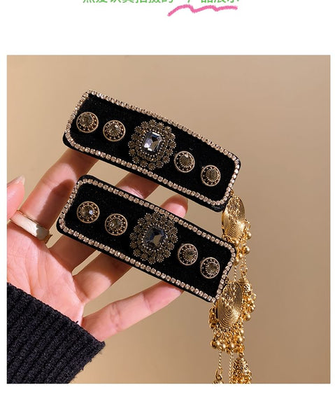 Hair Beaded Clip / Rhinestone Set FashionChic