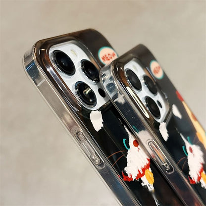 / Strap Set Case Pom Mouse Phone FashionChic