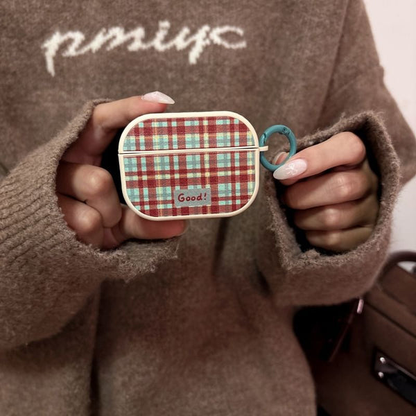 Earphone Skin Case Plaid AirPods Pro / FashionChic