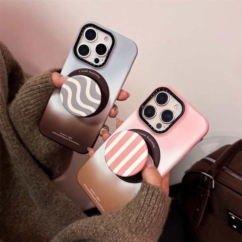 Phone with Gradient MagSafe) (Compatible Case Magnetic FashionChic