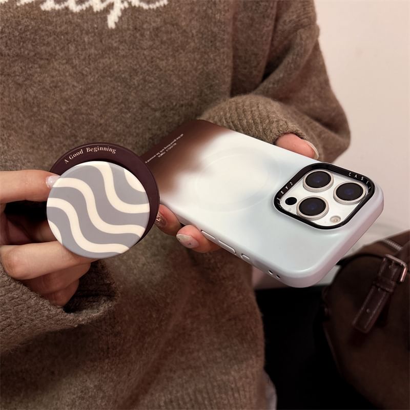 Phone with Gradient MagSafe) (Compatible Case Magnetic FashionChic