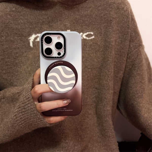 Phone with Gradient MagSafe) (Compatible Case Magnetic FashionChic
