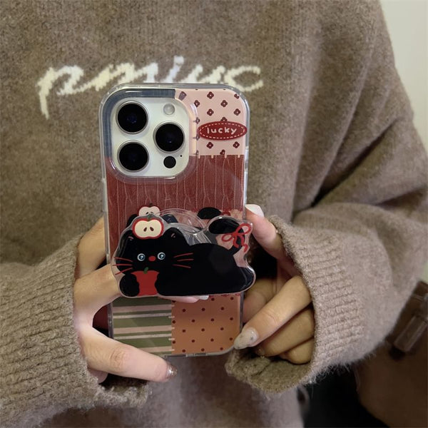 Phone Panel Case Cat Color FashionChic
