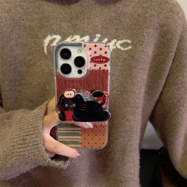 Phone Panel Case Cat Color FashionChic