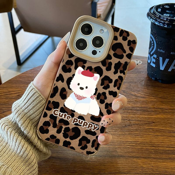 Phone Case Print Leopard FashionChic