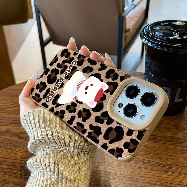 Phone Case Print Leopard FashionChic