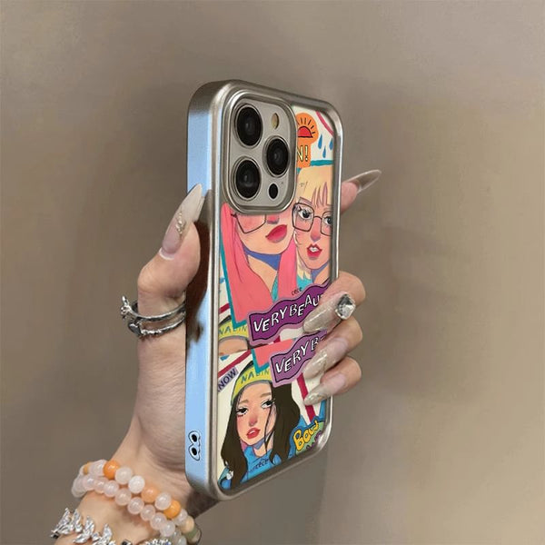 Girl Phone Print Case FashionChic
