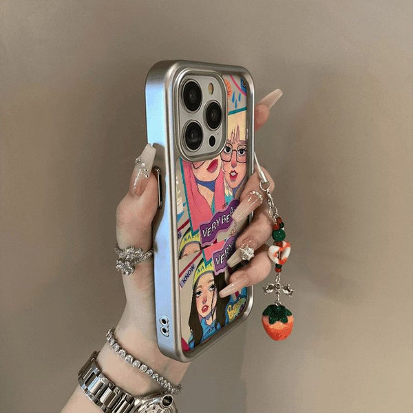 Girl Phone Print Case FashionChic