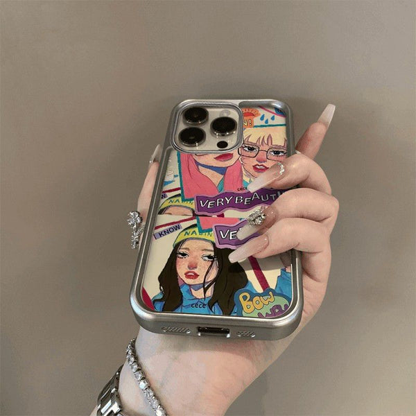 Girl Phone Print Case FashionChic