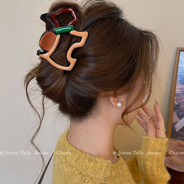 Dog Acrylic Claw Hair Clip FashionChic