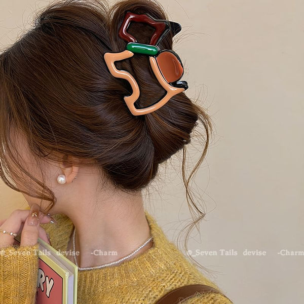 Dog Acrylic Claw Hair Clip FashionChic