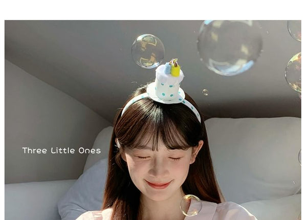 Birthday Cake Dot Polka Headband FashionChic