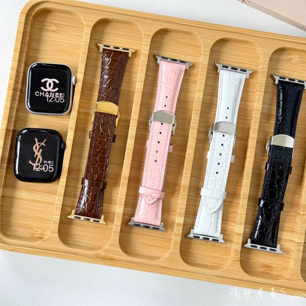 Genuine Watch Apple Band Leather FashionChic