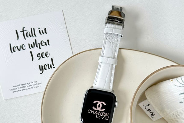 Genuine Watch Apple Band Leather FashionChic