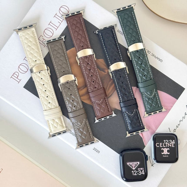 Band Genuine Leather Watch Apple FashionChic