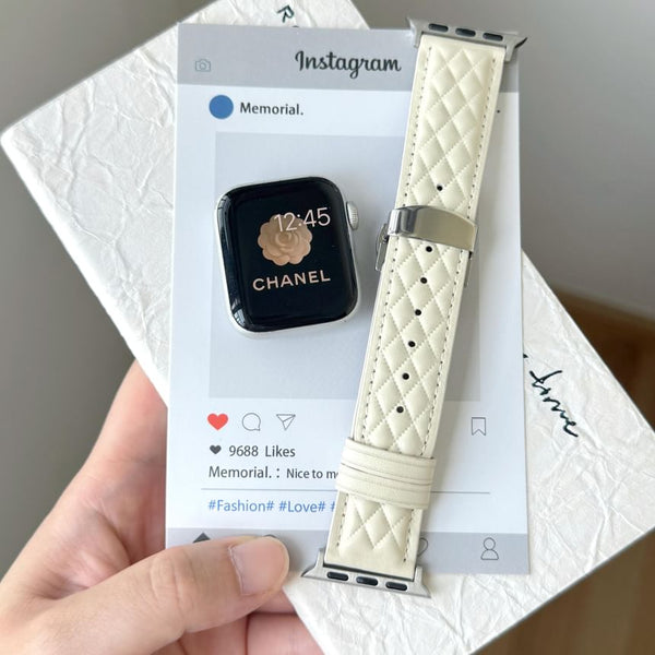 Band Genuine Leather Watch Apple FashionChic