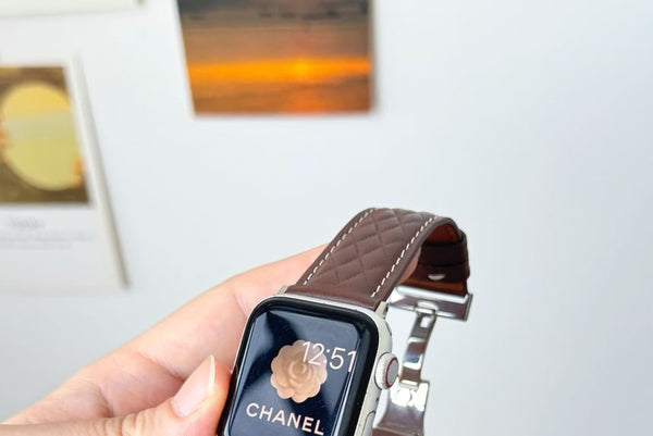 Band Genuine Leather Watch Apple FashionChic