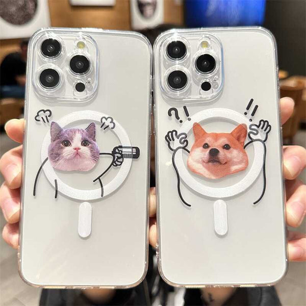 (Compatible Case Magnetic with Animal Phone MagSafe) FashionChic