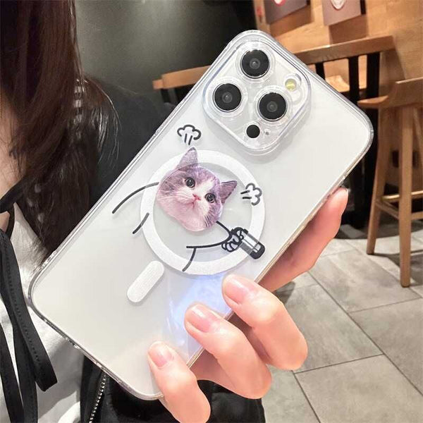 (Compatible Case Magnetic with Animal Phone MagSafe) FashionChic
