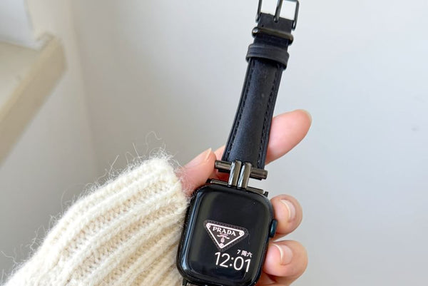 Band Apple Leather Genuine Watch FashionChic