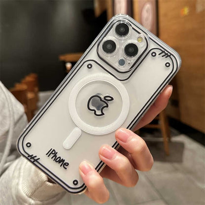 Case with MagSafe) Phone Magnetic Bear (Compatible FashionChic