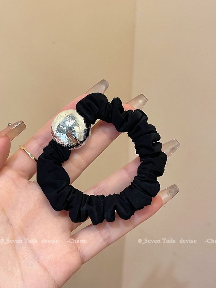 Tie Velvet Bead Hair FashionChic
