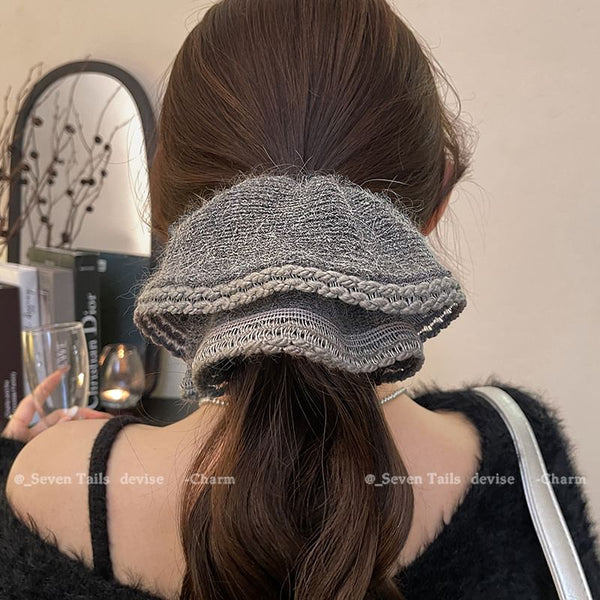 Scrunchie Knit FashionChic
