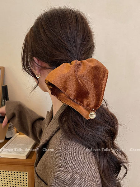 Velvet Tie Hair FashionChic