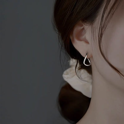 Earring Irregular Hoop Alloy FashionChic