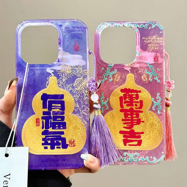 Gourd Phone Case Characters Chinese FashionChic