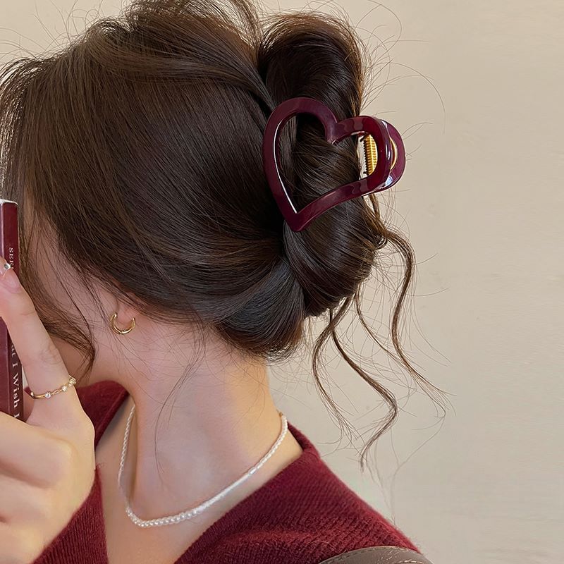 Heart Claw Hair Plain FashionChic