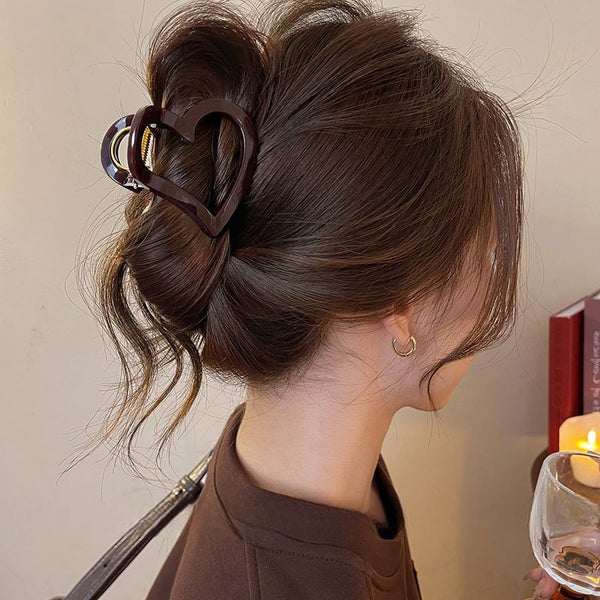 Heart Claw Hair Plain FashionChic