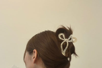 Claw Dot Hair Polka Bow FashionChic