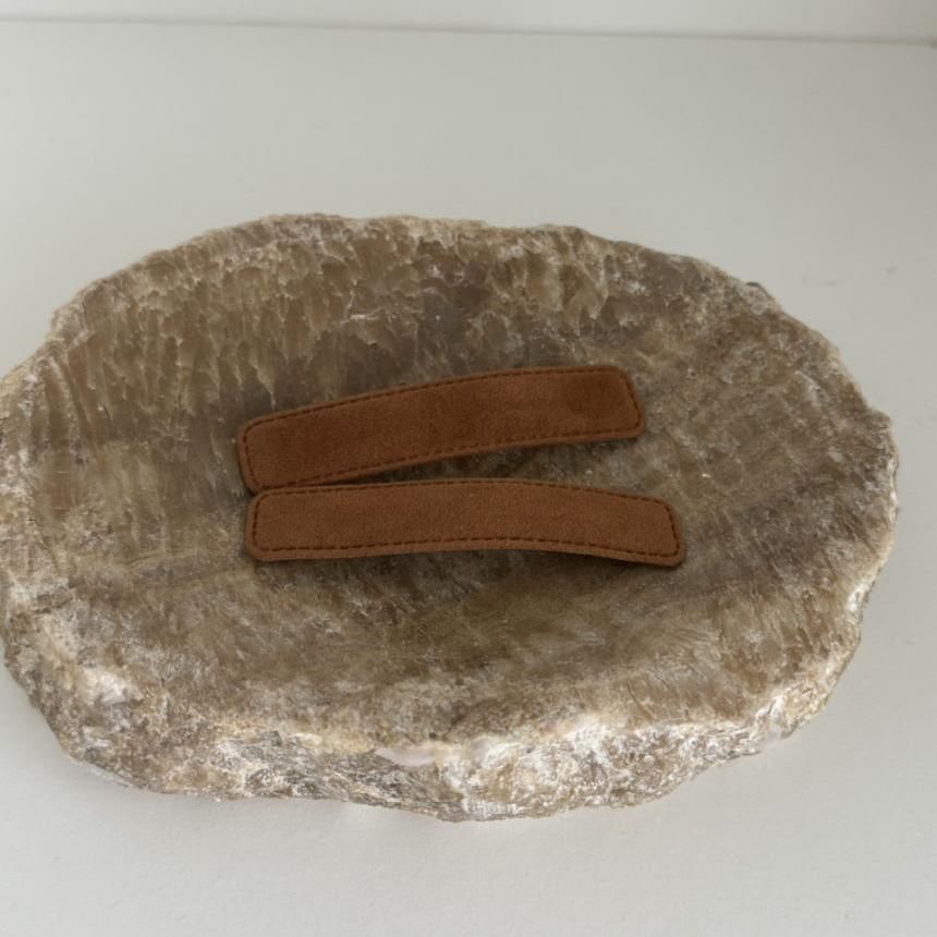 Velvet Hair Plain Clip FashionChic