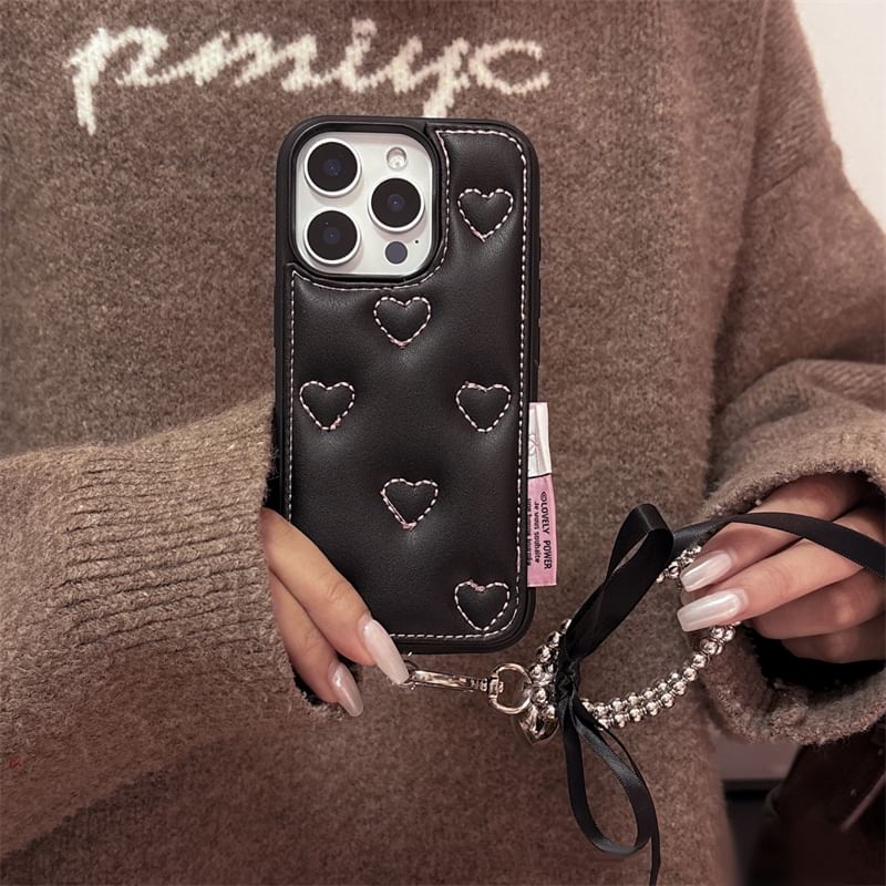 Heart Set Case Strap Phone / FashionChic