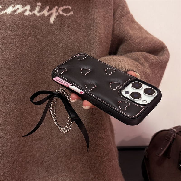 Heart Set Case Strap Phone / FashionChic