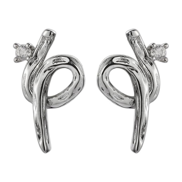 925 Earring Stud Sterling Silver FashionChic