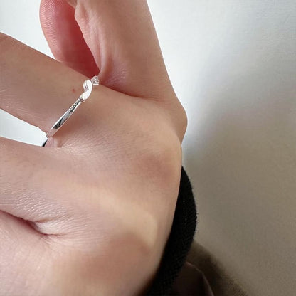 Silver Heart Sterling 925 Ring FashionChic